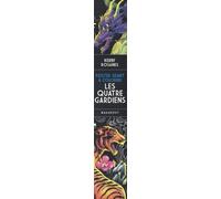 Les quatre gardiens - Poster géant à colorier - Kerby Rosanes - Marabout - broché - Livre-jeu