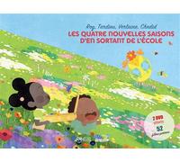 Les quatre nouvelles saisons En sortant de l'école - Collectif - Thierry Magnier Eds - Livre CD - Poésie CD