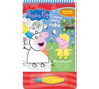 Les quatre saisons. Aquarelle. Peppa Pig
