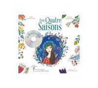 Les quatre saisons Livre avec 1 CD Audio - Delphine Seyrig - Gautier-Languereau - Livre CD - Album jeunesse dès 6 ans CD