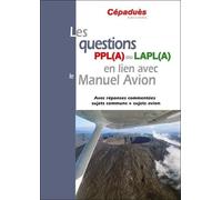 Les Questions Ppl(A) Ou Lapl(A) En Lien Avec Le Manuel Avion