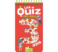 Les quiz de mes 3 ans - Sophie De Mullenheim - Deux Coqs D'or - relié - Livre-jeu
