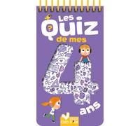 Les quiz de mes 4 ans - Collectif - Deux Coqs D'or - relié - Livre-jeu