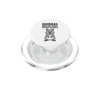 Les quokkas me rendent Heureuse, Pas Tant Que ça PopSockets PopGrip pour MagSafe