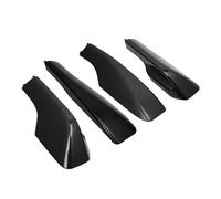 Les Rails Toit pour Toyota pour RAV4 pour A20 2001 2002 2003-2005 4 Pièces ABS Barre Toit Barre Protection D'extrémité Rail Coque Protection Galerie Toit Les Barres Toit