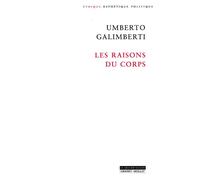 Les raisons du corps - Umberto Galimberti - Grasset - Livre