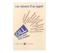 Les raisons d'un appel Jcall JCall - Collectif - Liana levi - Poche - Essai