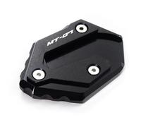 Les Rallonges Support Latéral Agrandissent L'extenseur Plaque Pour YAMAHA MT07 MT 07 MT-07 MT09 Pour Tracer 900 /gt 700 9gt Support guidon(Color1)