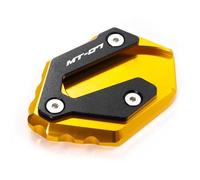 Les Rallonges Support Latéral Agrandissent L'extenseur Plaque Pour YAMAHA MT07 MT 07 MT-07 MT09 Pour Tracer 900 /gt 700 9gt Support guidon(Color3)