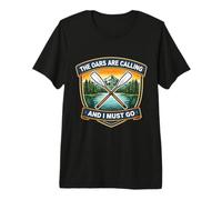 Les rames appellent et Je Dois Aller Membre de l'équipe d'aviron T-Shirt Haut de Gamme