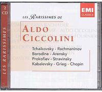 Les Rarissimes D'aldo Ciccolini : Oeuvres De Tchaikovsky, Rachmaninov, Borodine, Arensky, Prokofiev, Stravinsky, Kabalevsky, Rachmaninov, Grieg, Chopin