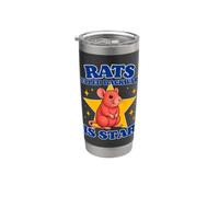 Les rats orthographiés à l'envers sont une étoile Gobelet isotherme en acier inoxydable double paroi