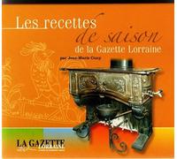 Les recettes de saison de la gazette lorraine Coffret fiche - Jean-Marie Cuny - Gazette Lorraine - Chatel - Coffret - Guide