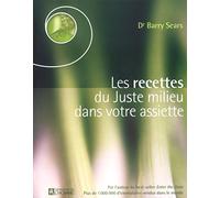 Les recettes du juste milieu dans votre assiette