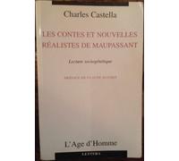 Les Recits Et Nouvelles Realistes De Maupassant