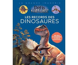 Les records des dinosaures - Romain Amiot - Fleurus - cartonné - Document jeunesse