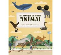 Les records du monde animal - Vincent Coigny - Grenouille - cartonné - Document jeunesse