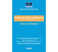 Les référentiels textes et références - Niveau B2