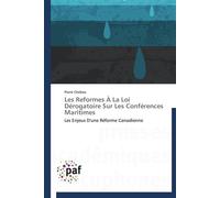 Les reformes à la loi dérogatoire sur les conférences maritimes - CHEBOU-P - P.academiques Francophones - broché - Essai