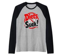 Les régimes sucent Manche Raglan