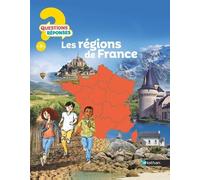 Les Régions de France - Sandrine Mirza - Nathan - cartonné - Document jeunesse dès 6 ans