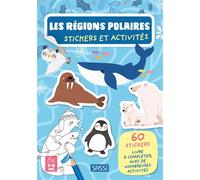 Les régions polaires - Stickers et activités - Maria Sara Mabilia - Sassi - broché - Document jeunesse