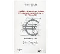 Les règles communautaires en matière d'aides d'Etat et la fiscalité