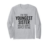 Les règles de Je suis la Plus Jeune sœur ne s'appliquent Pas à ma sœur Manche Longue