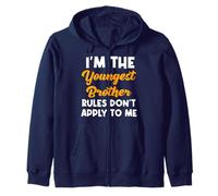 Les règles de Je suis le plus jeune frère ne s'appliquent pas à moi Matching Sweat à Capuche