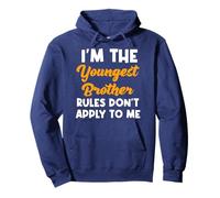 Les règles de Je suis le plus jeune frère ne s'appliquent pas à moi Matching Sweat à Capuche