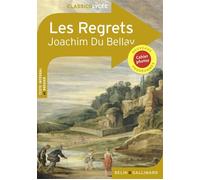 Les Regrets - Joachim Du Bellay - Belin Education - Gallimard - broché - Scolaire / Universitaire