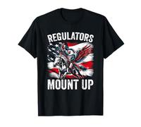 Les régulateurs montent le jour de l'indépendance drôle 4 juillet aigle T-Shirt