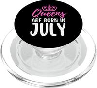 Les Reines Naissent en Juillet PopSockets PopGrip pour MagSafe