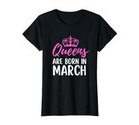 Les Reines Naissent en Mars T-Shirt