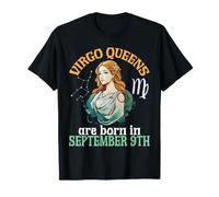 Les Reines Vierges sont nées Le 9 Septembre Joyeux Anniversaire à Moi T-Shirt