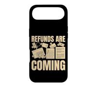 Les remboursements arrivent Saison fiscale Funny Accountant Tax Preparer Coque pour iPhone Air