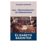 Les "Remontrances" De Malesherbes