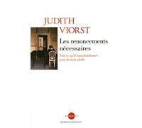 Les renoncements nécessaires