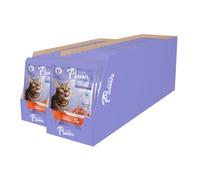 Les Repas Plaisir - Chat stérilisé - Émincés en Sauce au Poulet - Aliment Humide Complet et équilibré - 44x100g