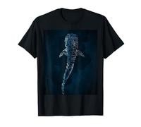 Les requins baleines dérivent dans la sérénité de l'océan bleu profond T-Shirt