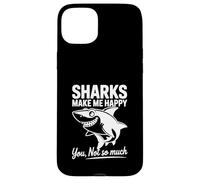 Les Requins me rendent Heureuse, tu n'es Pas si drôle Coque pour iPhone 15 Plus