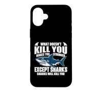 Les Requins Vont Vous Tuer - Shark Lover Ocean Marine Biology Coque pour iPhone 16 Plus
