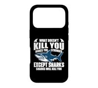 Les Requins Vont Vous Tuer - Shark Lover Ocean Marine Biology Coque pour iPhone 17 Pro