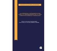 Les réserves d’interprétation dans la jurisprudence de la Cour constitutionnelle congolaise