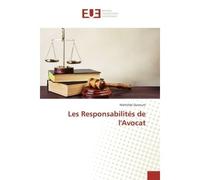 Les Responsabilités de l'Avocat - Mathilde Quenum - Universitaires Europeennes - broché - Etude