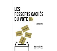 Les ressorts cachés du vote RN - Luc Rouban - Presses De Sciences Po - broché - Essai