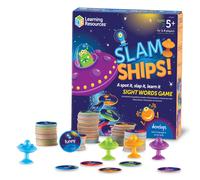 Les ressources d'apprentissage Slam Ships Sight Words Game - 5 ans et plus de jeux educatifs et amusants pour les jeux de societe pour les enfant