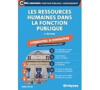 Les ressources humaines dans la fonction publique - L’essentiel à connaître (Catégories A+, A et B - Édition 2026-2027)