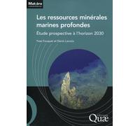 Les ressources minérales marines profondes Étude prospective à l'horizon 2030. - Yves Fouquet - Quae - broché - Etude