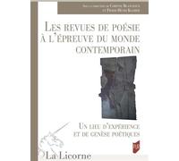 Les revues de poésie à l'épreuve du monde contemporain